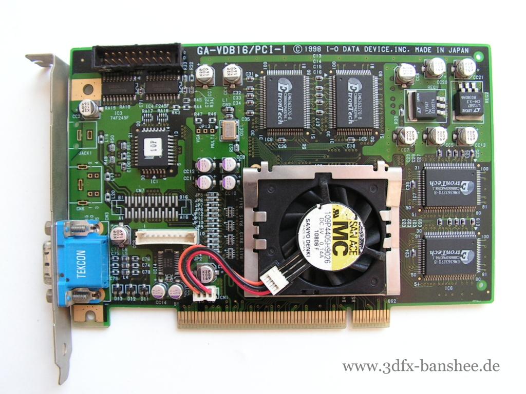 I-O Data GA-VDB16PCI-1 - Front