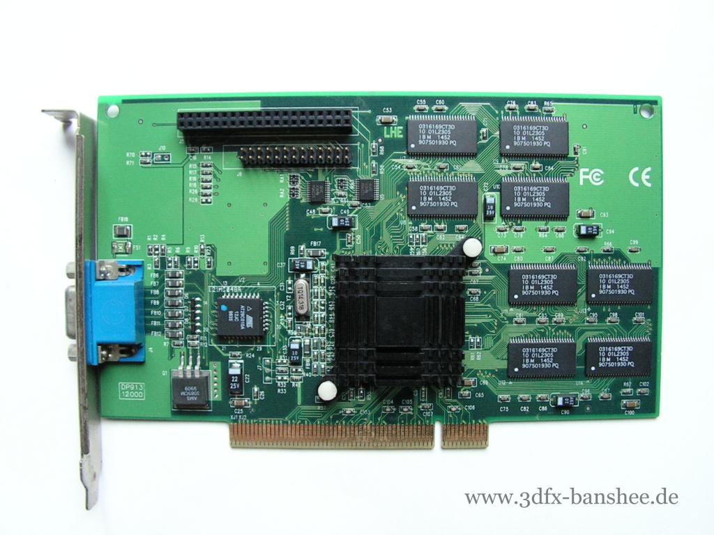 I-O Magic MagicVideo Banshee 3D PCI - Front