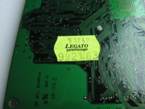 Legato Vulcan B - Label
