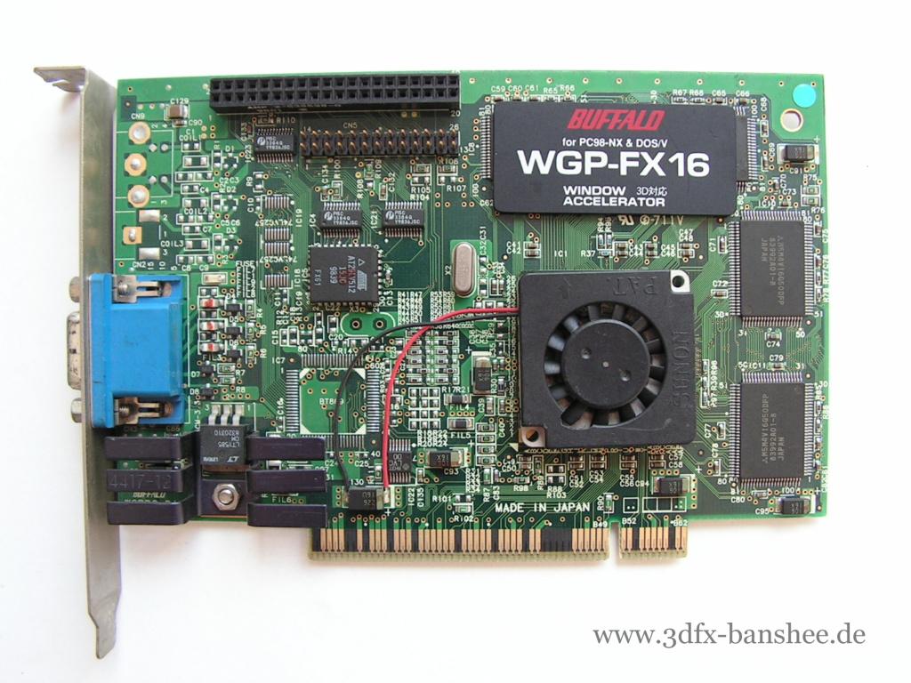 Melco Buffalo FX16 PCI - Front